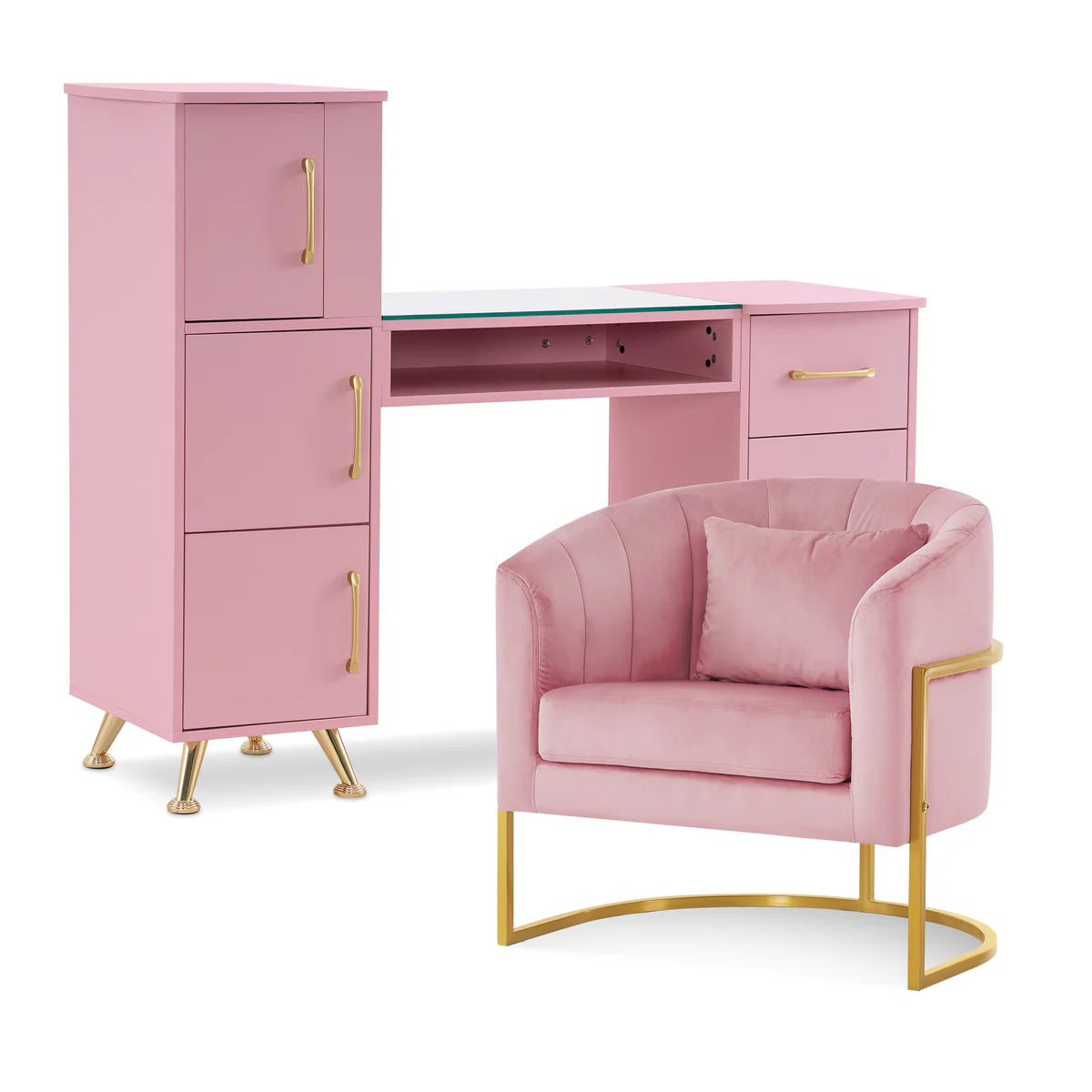 Nail Desk &Nail Chair for Nail Tech Beauty Salon
Manicure Equipment