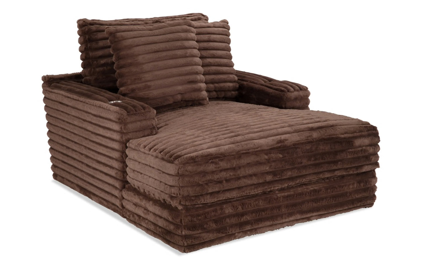 Chaise oversized couch bed