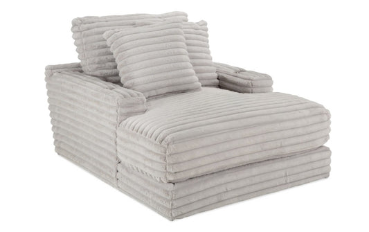 Chaise oversized couch bed