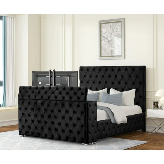 Mikilah Television mount bed frame